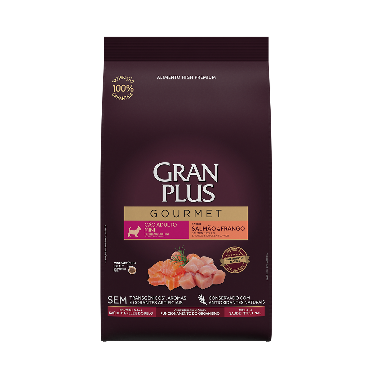Gran Plus "Gourmet" Perro Adulto Mini(SALMÓN & POLLO)