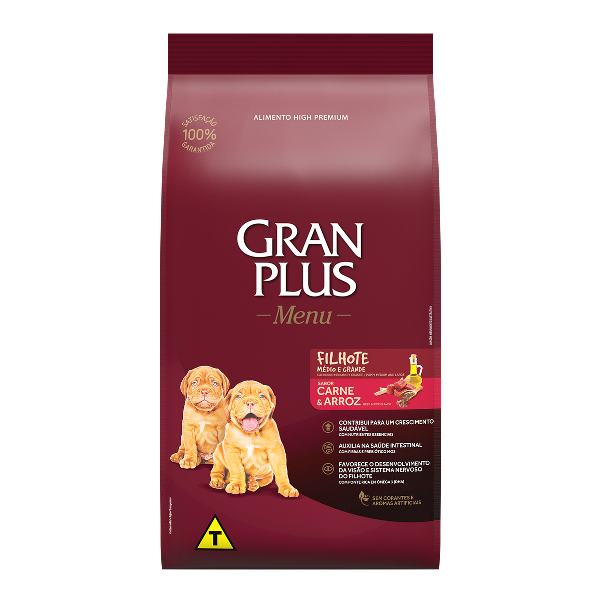 Gran Plus Menú Cachorro mediano y grande ( CARNE Y ARROZ)