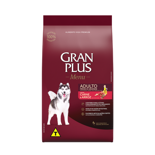 Adulto mediano y grande ( carne y arroz)
