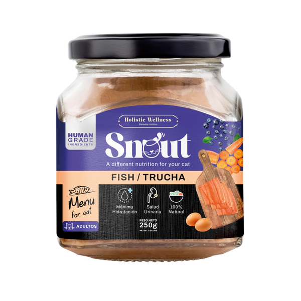 Menú for Cat: Trucha