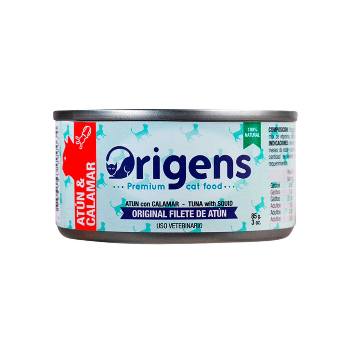 Origens Filete de Atún con Calamar