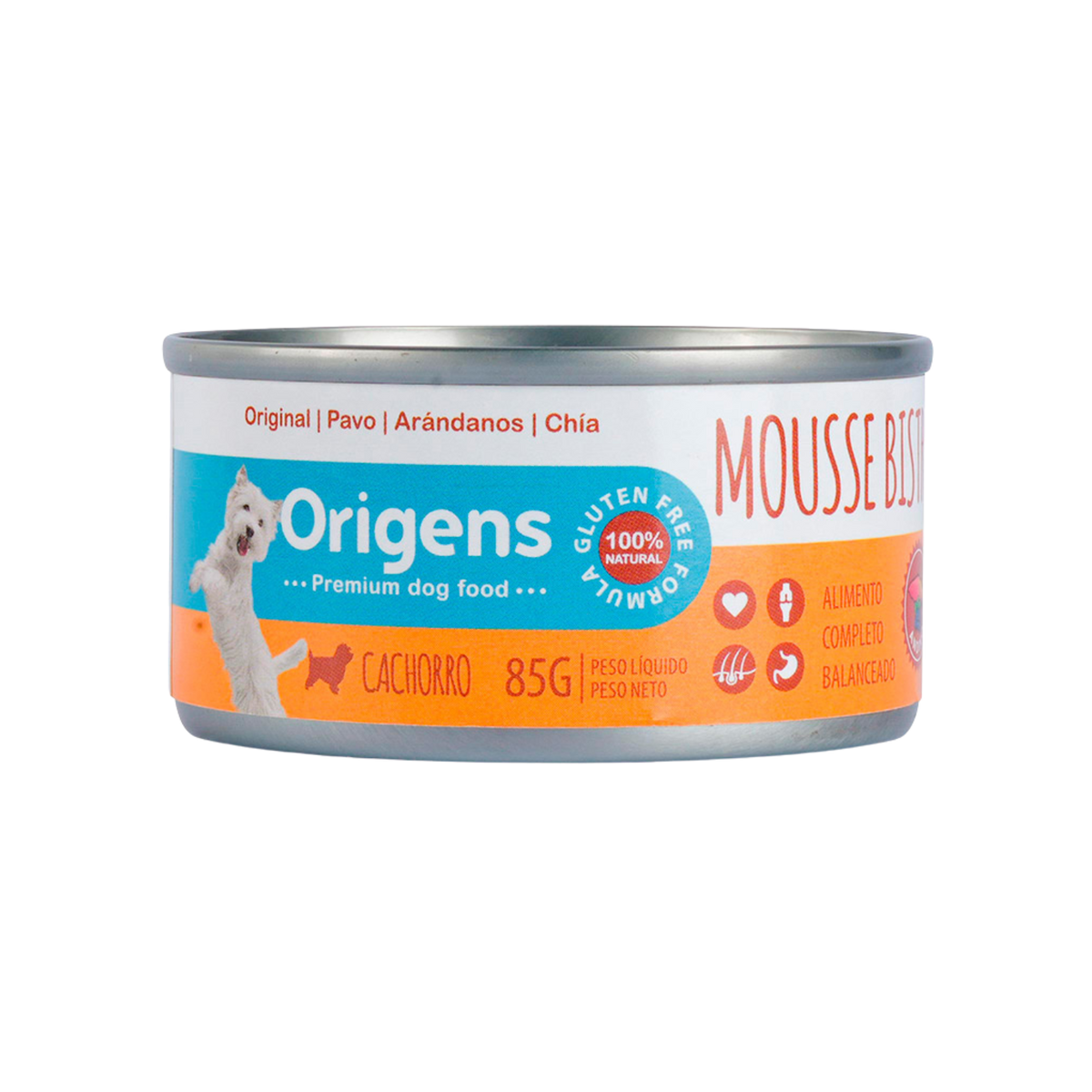 Origens Mousse bistro andino pavo/arándanos/chía