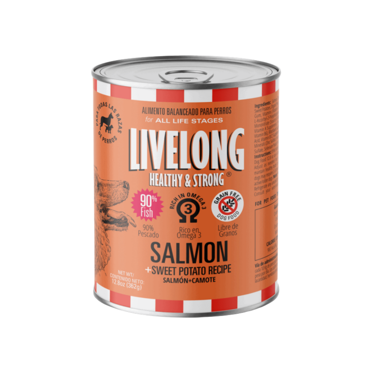 Livelong Perro (Salmon y Camote)