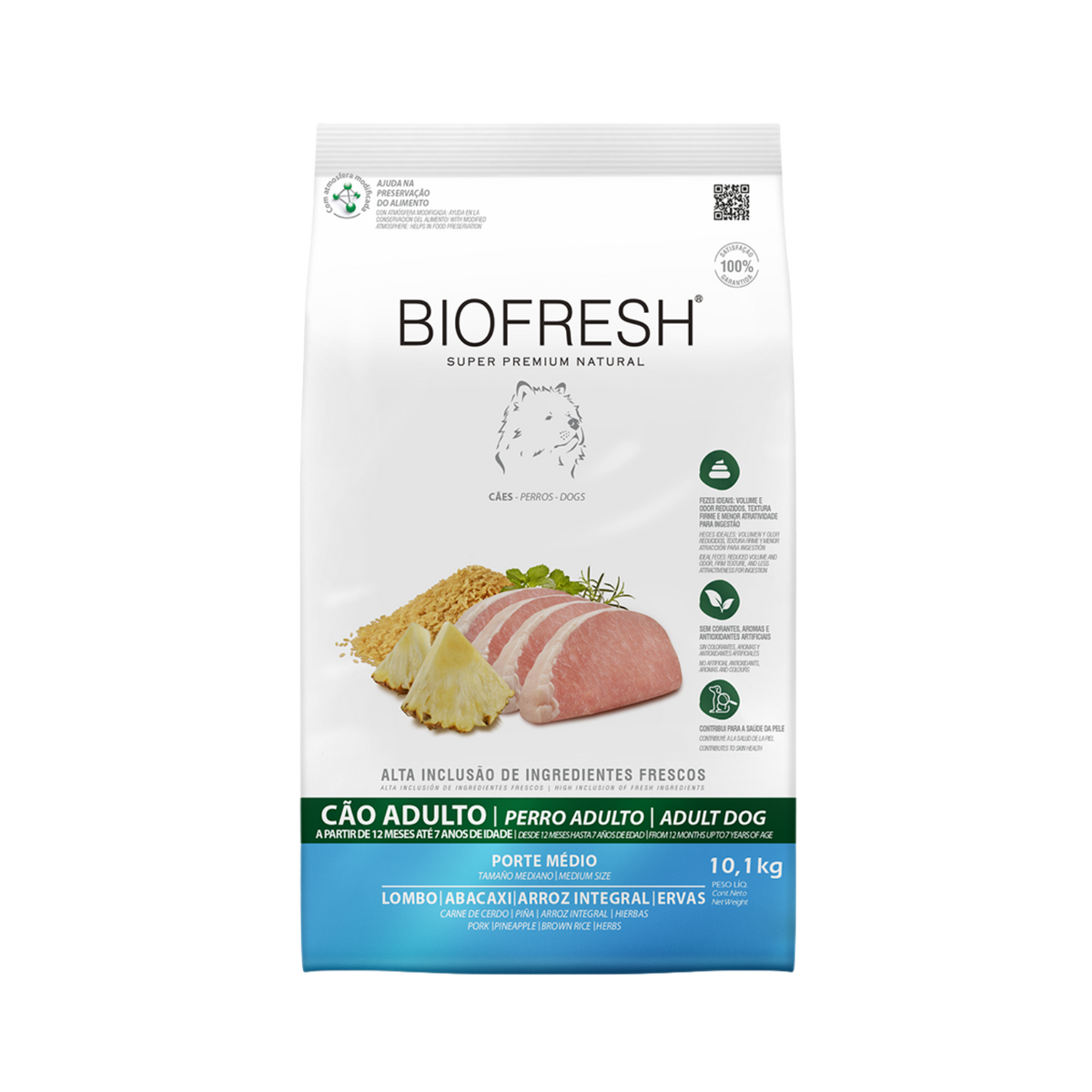 BIOFRESH PERRO ADULTO RAZA GRANDE Y GIGANTE (CERDO)